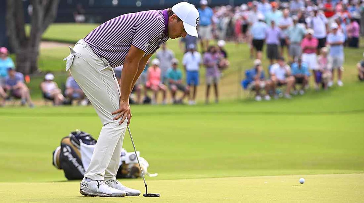 Spieth made four bogeys and two birdies on Thursday.